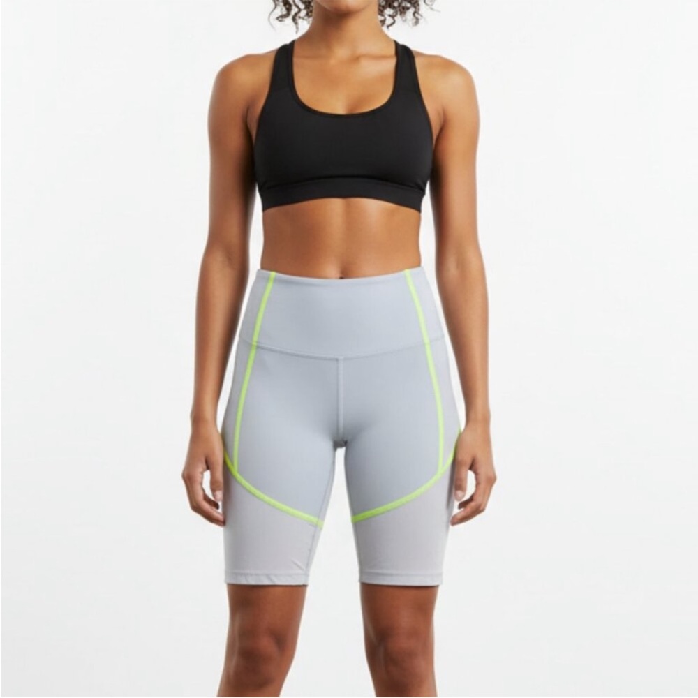 Tna Women's Bike Shorts XS High Waist Purple Activewear Running Gym workout
